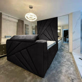 Tina Plush TV Bed Frame